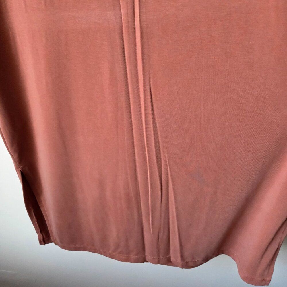 EUC A NEW DAY RUST V NECK TANK MIDI DRESS SIZE LARGE - Picture 7 of 12